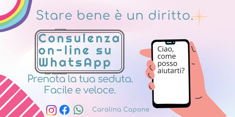 Carolina Capone Psicologa online psicologo psicoterapeuta Lecce